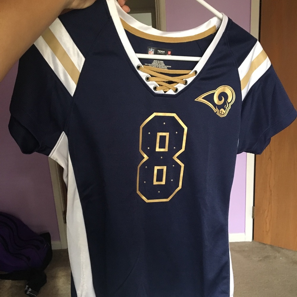 LIKE NEW RAMS JERSEY